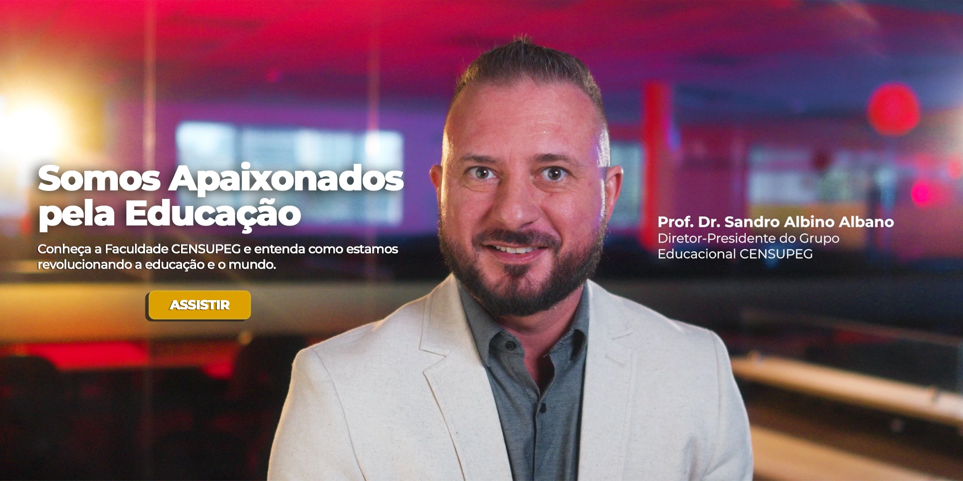 Banner Vídeo Institucional CENSUPEG